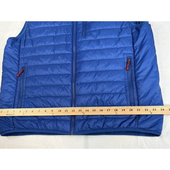 Vineyard Vines Puffer Vest Men’s XL Mountain Weekend Blue Nylon Quilted Full Zip - Picture 13 of 16